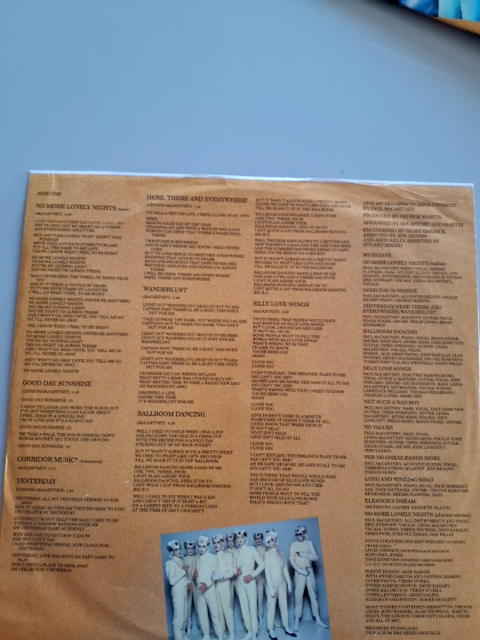 LP Poul McCartney Give My regards to Broad Street
