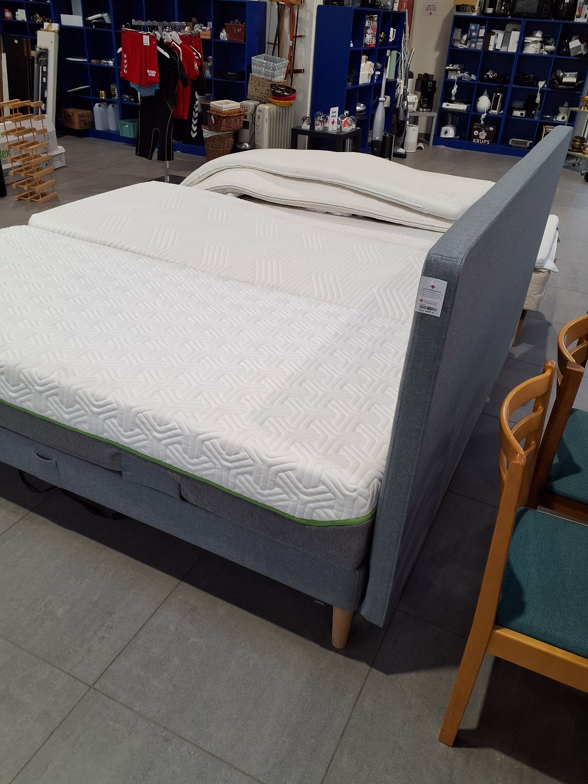 Tempur Elevation med gavl.
