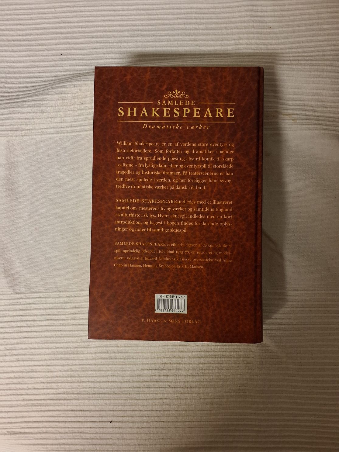 Samlet Shakespeare