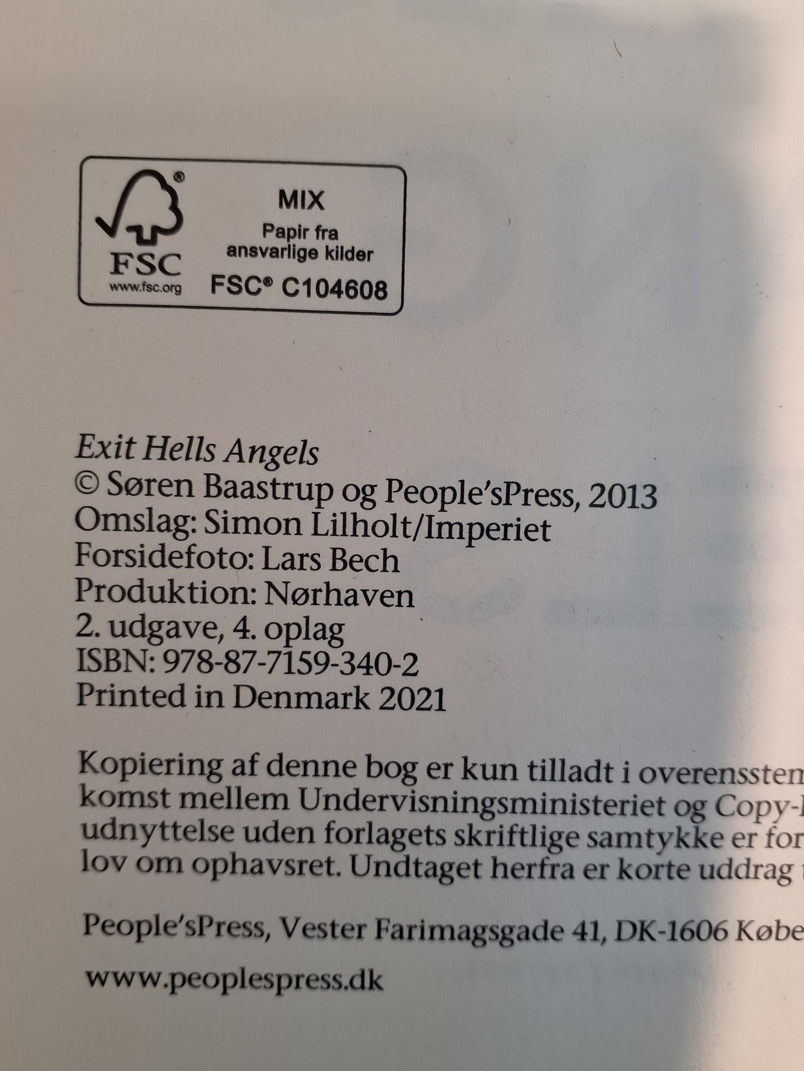 Exit Hells Angels , Baastrup