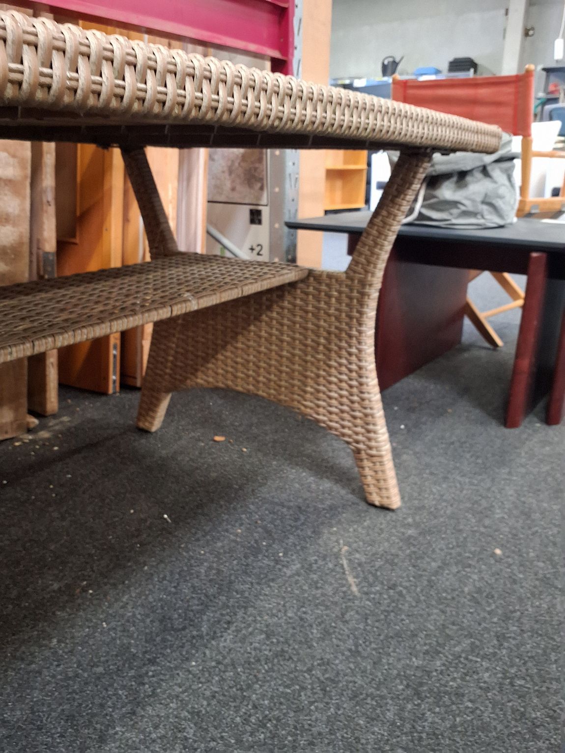 Havebord i rattan