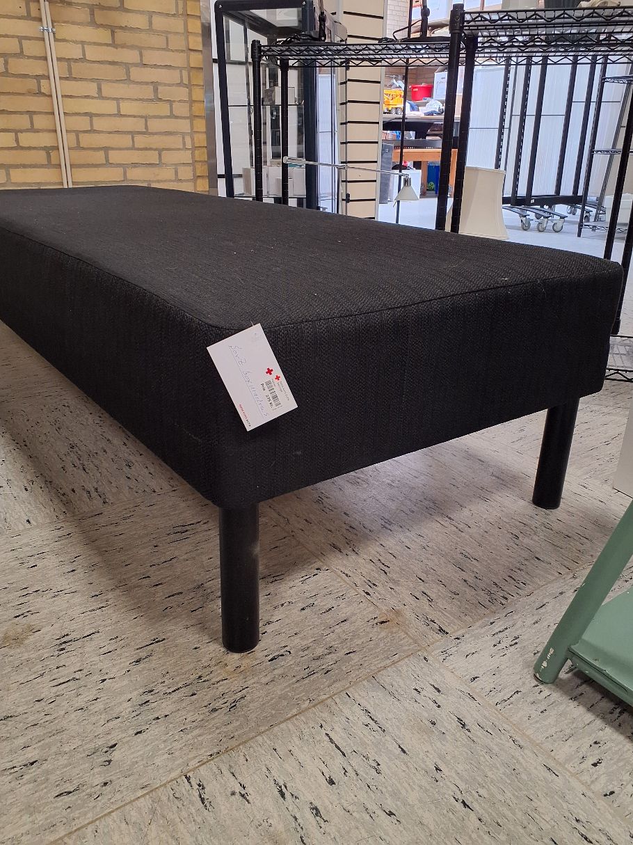 Sort boxmadras 75x200