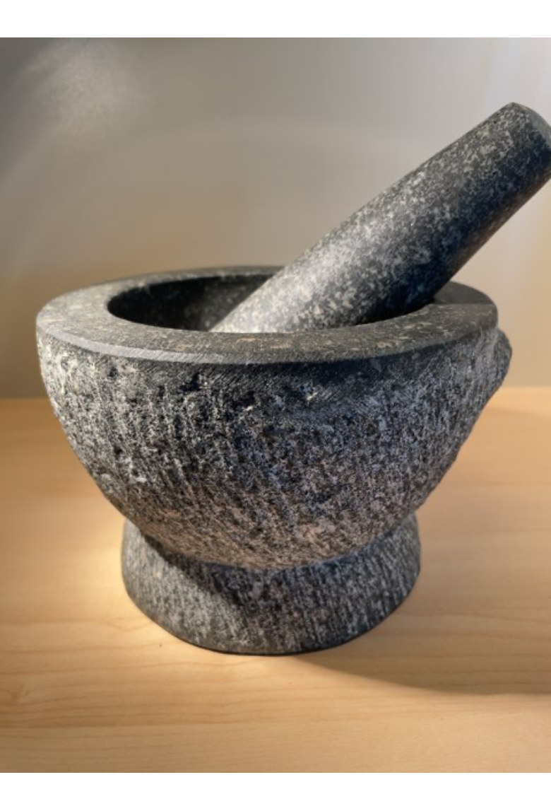 Stor granit morter