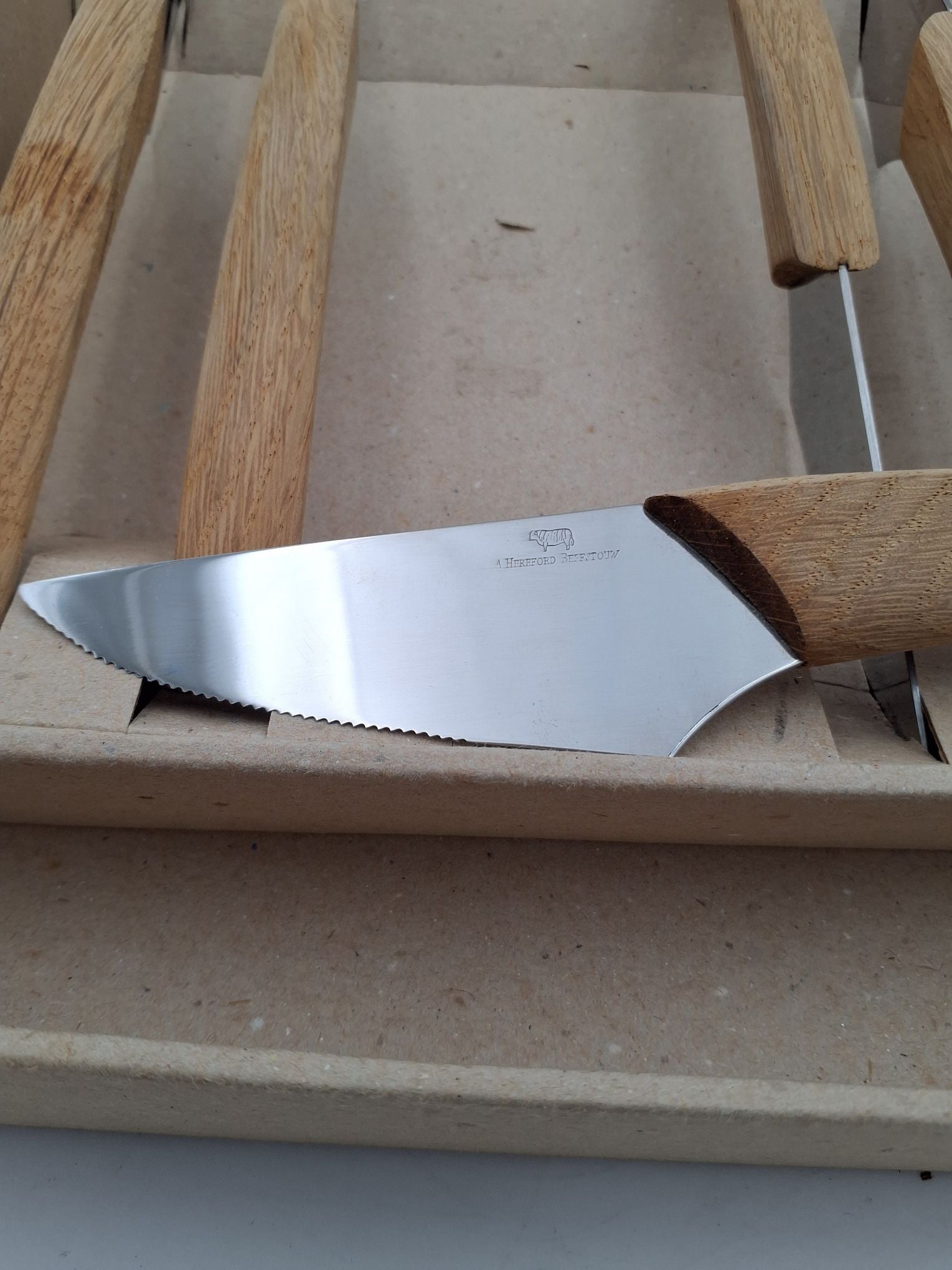 6 grillknive fra A Hereford Beefstow