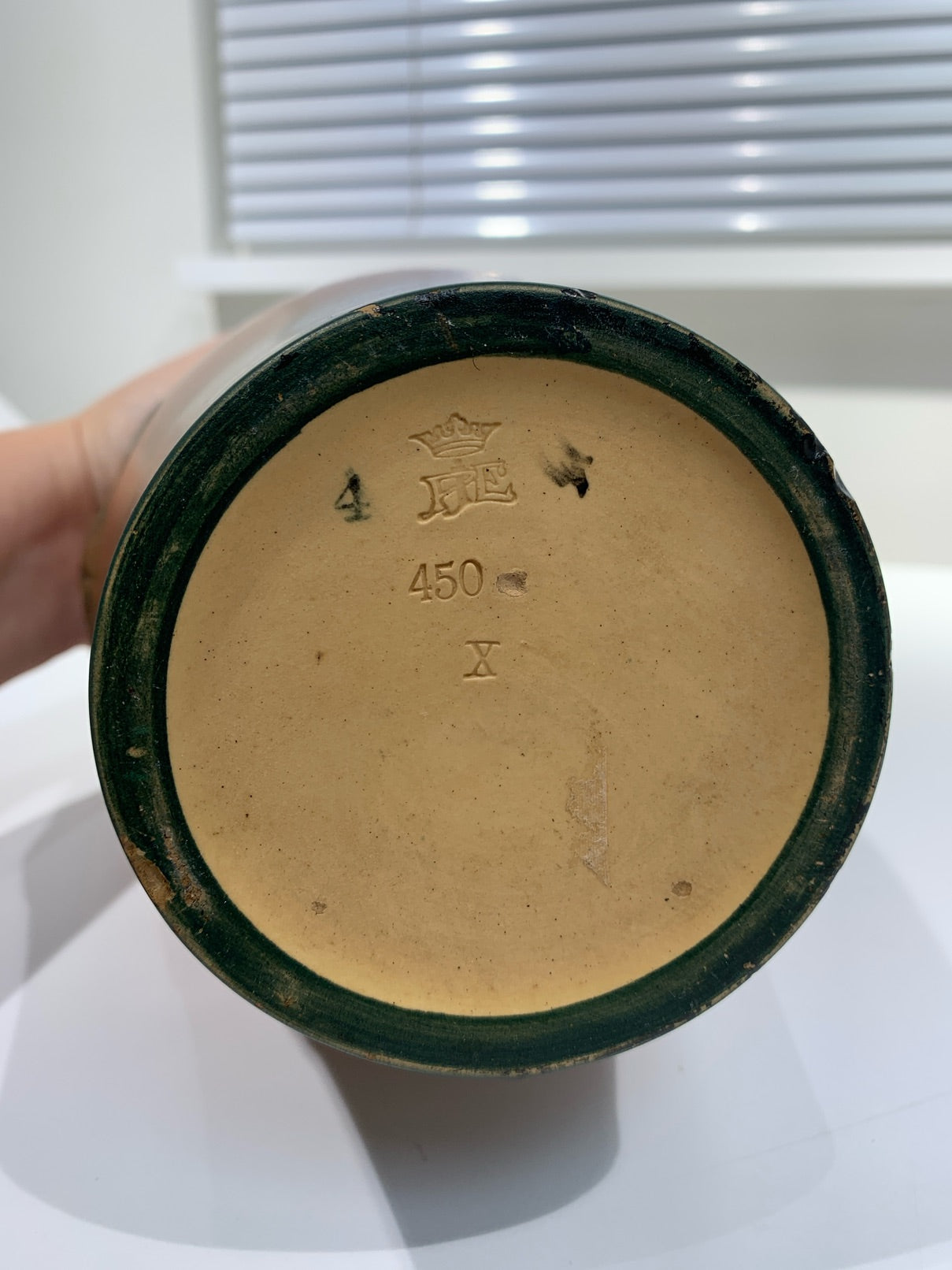 Ibsen vase med fuglemotiv.
