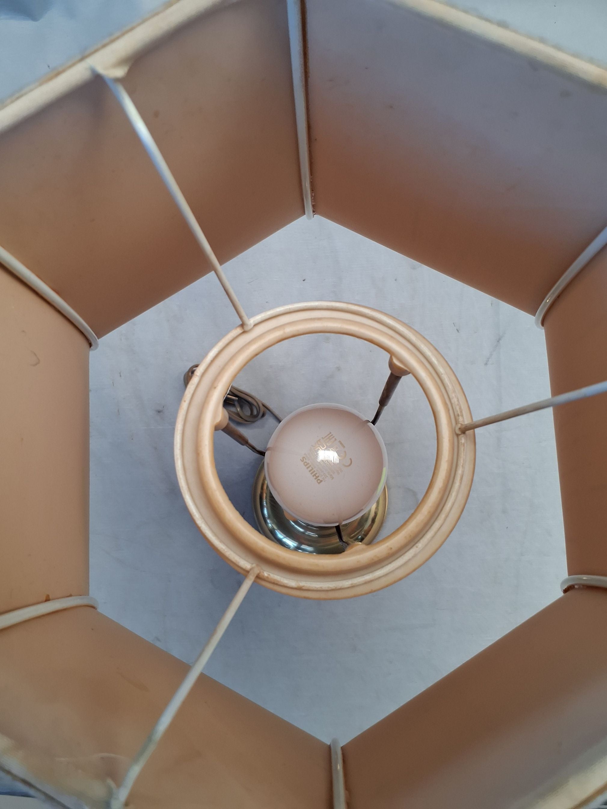 Messinglampe