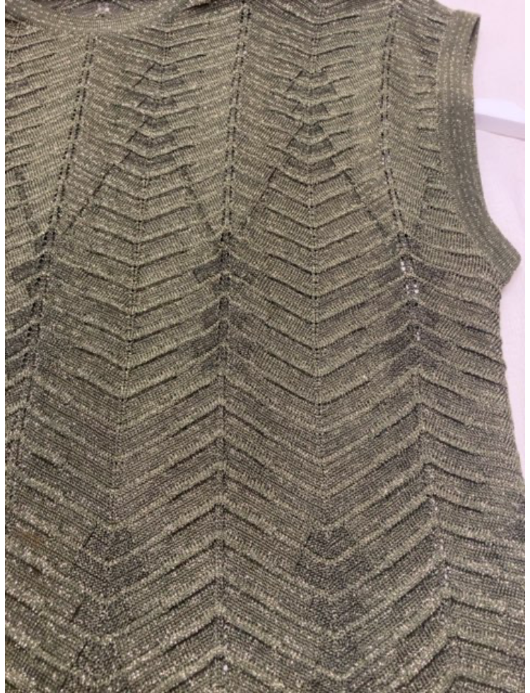 Missoni Top efterårsgrøn