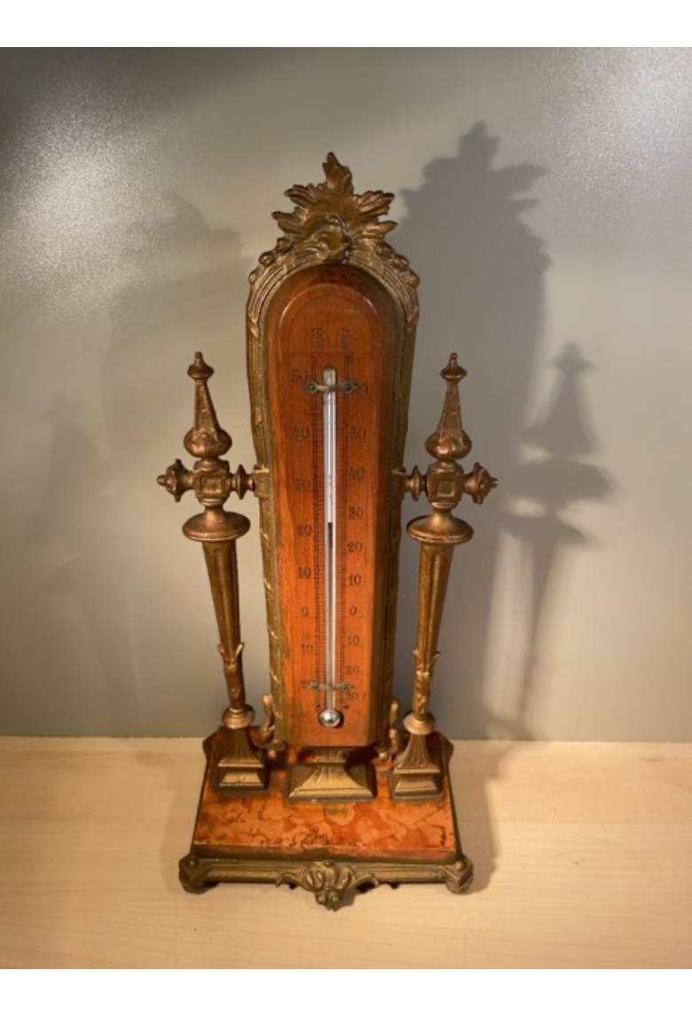 Antikt bordtermometer
