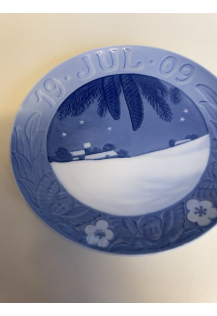 Royal Copenhagen juleplatte 1909