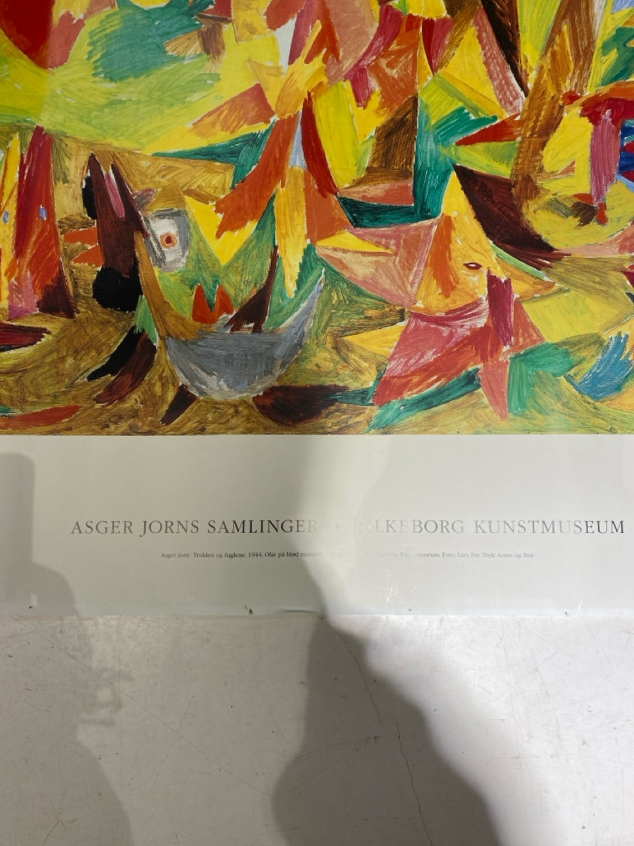 Kunst plakat Asger Jorn