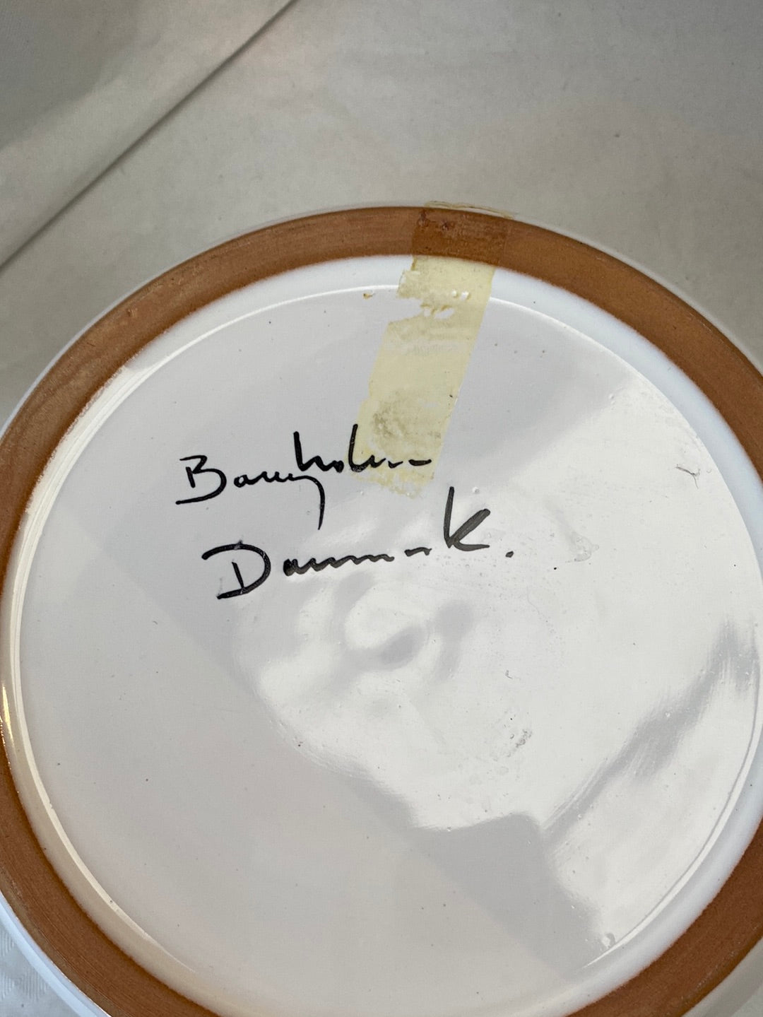 Bangholm keramik sildeskål