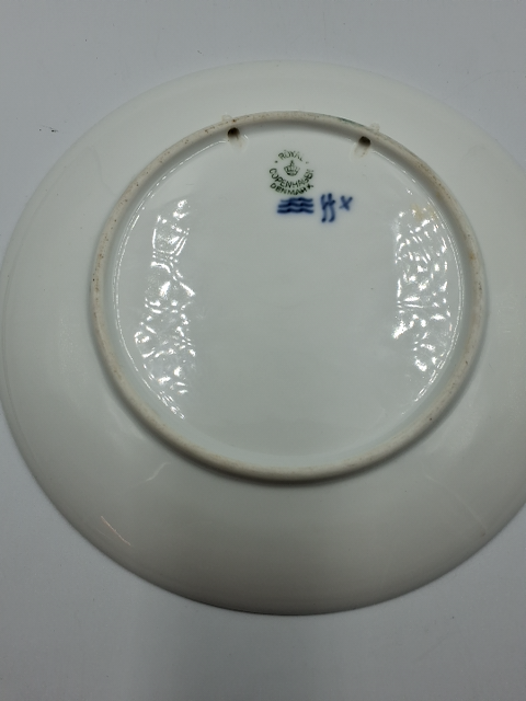 Royal Copenhagen Platte Dansk Andels Cementfrabrik 25 år