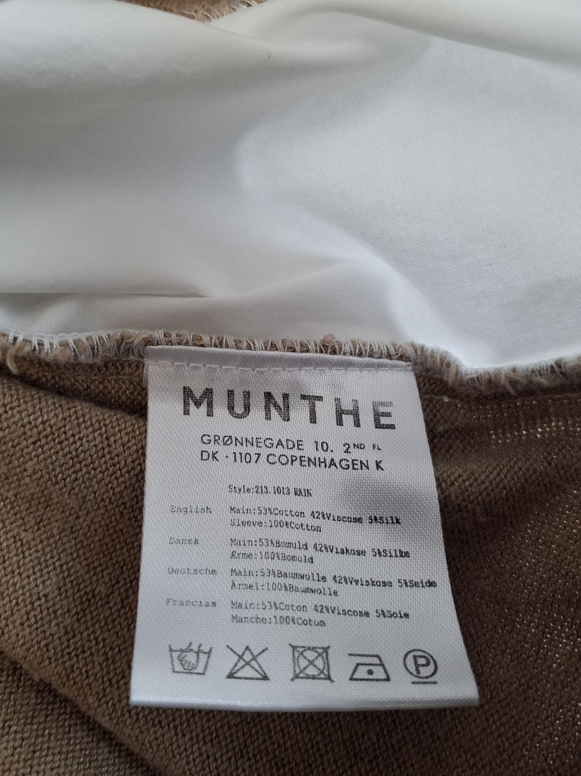 Munthe Skjorte/pyntebluse