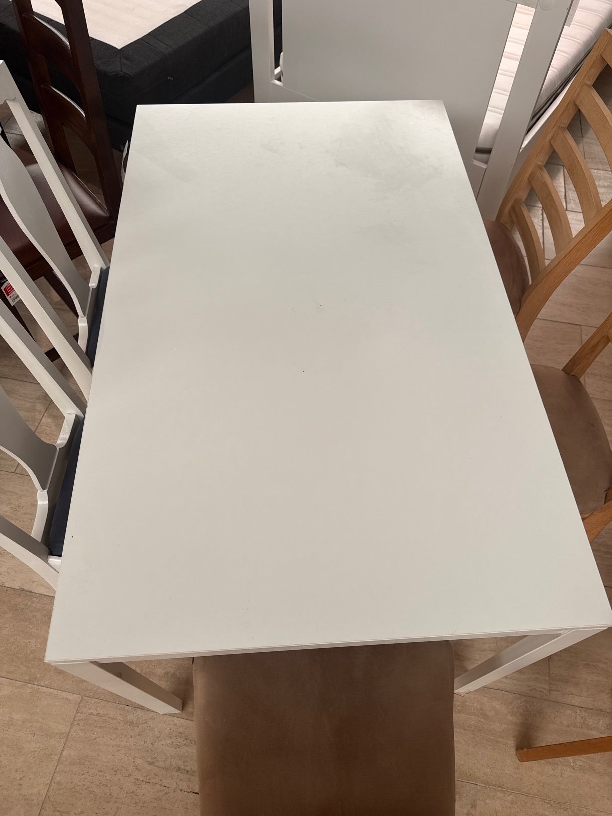 Spisebord i hvid "IKEA"