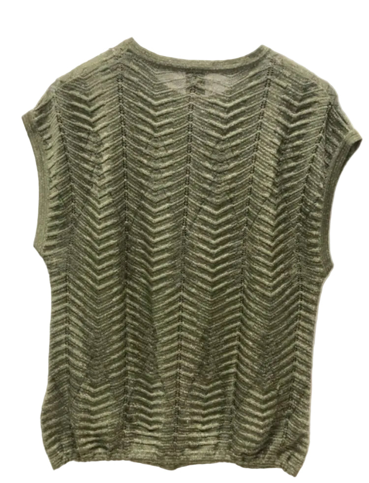 Missoni Top efterårsgrøn