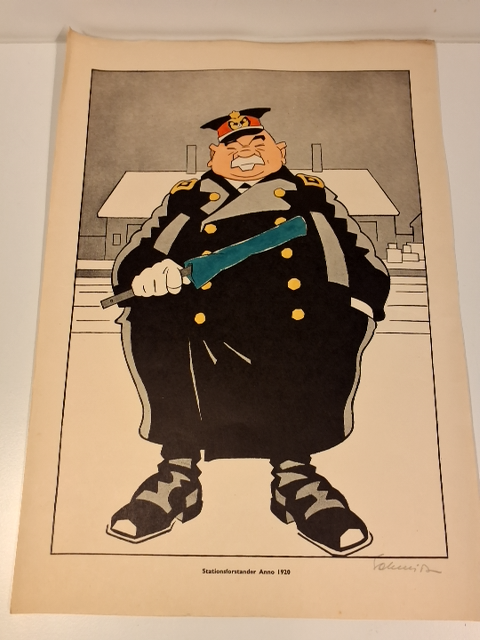 Håndlavet farvetryk fra 1947?