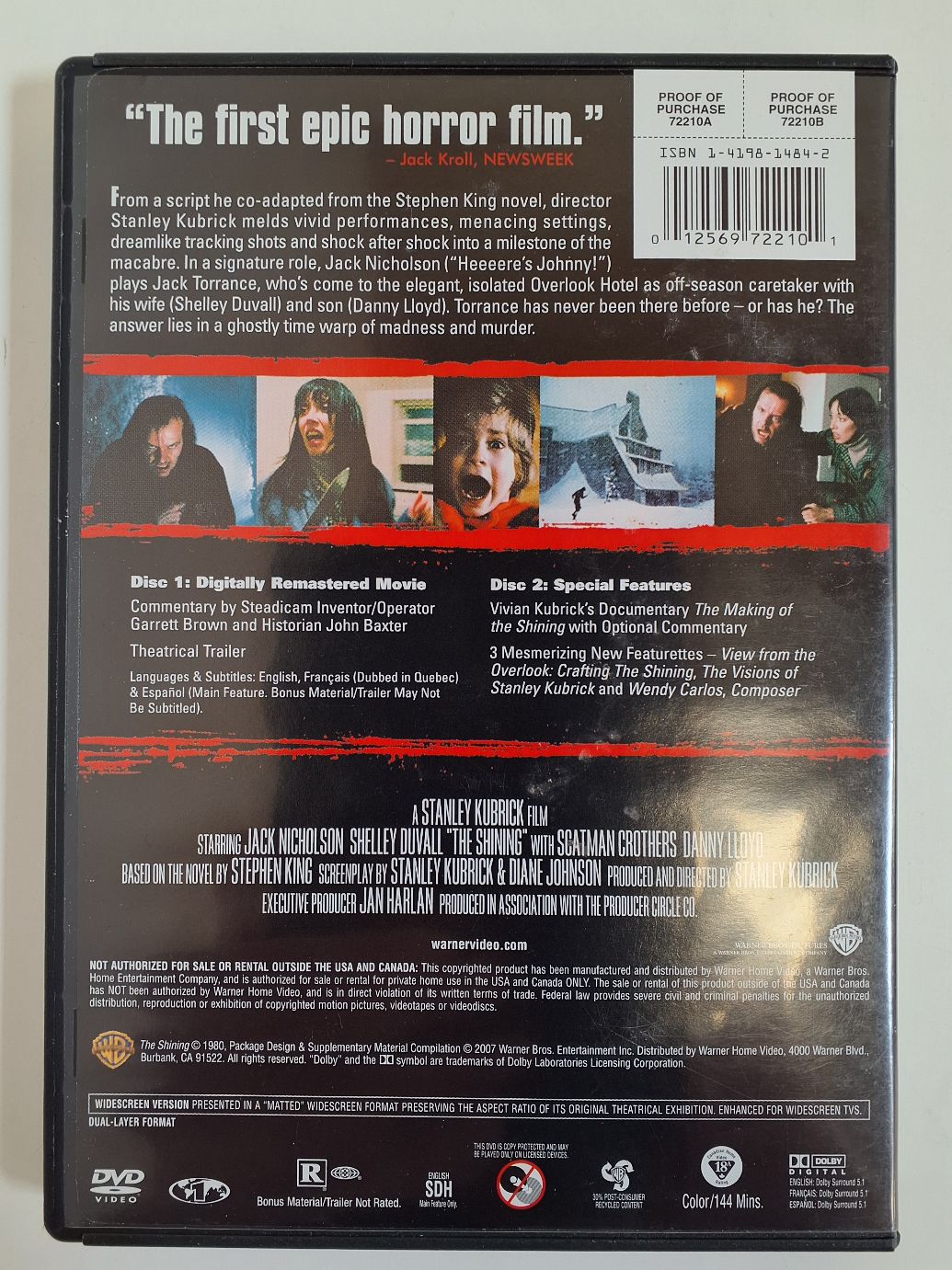 Dvd: The Shining Special Edition
