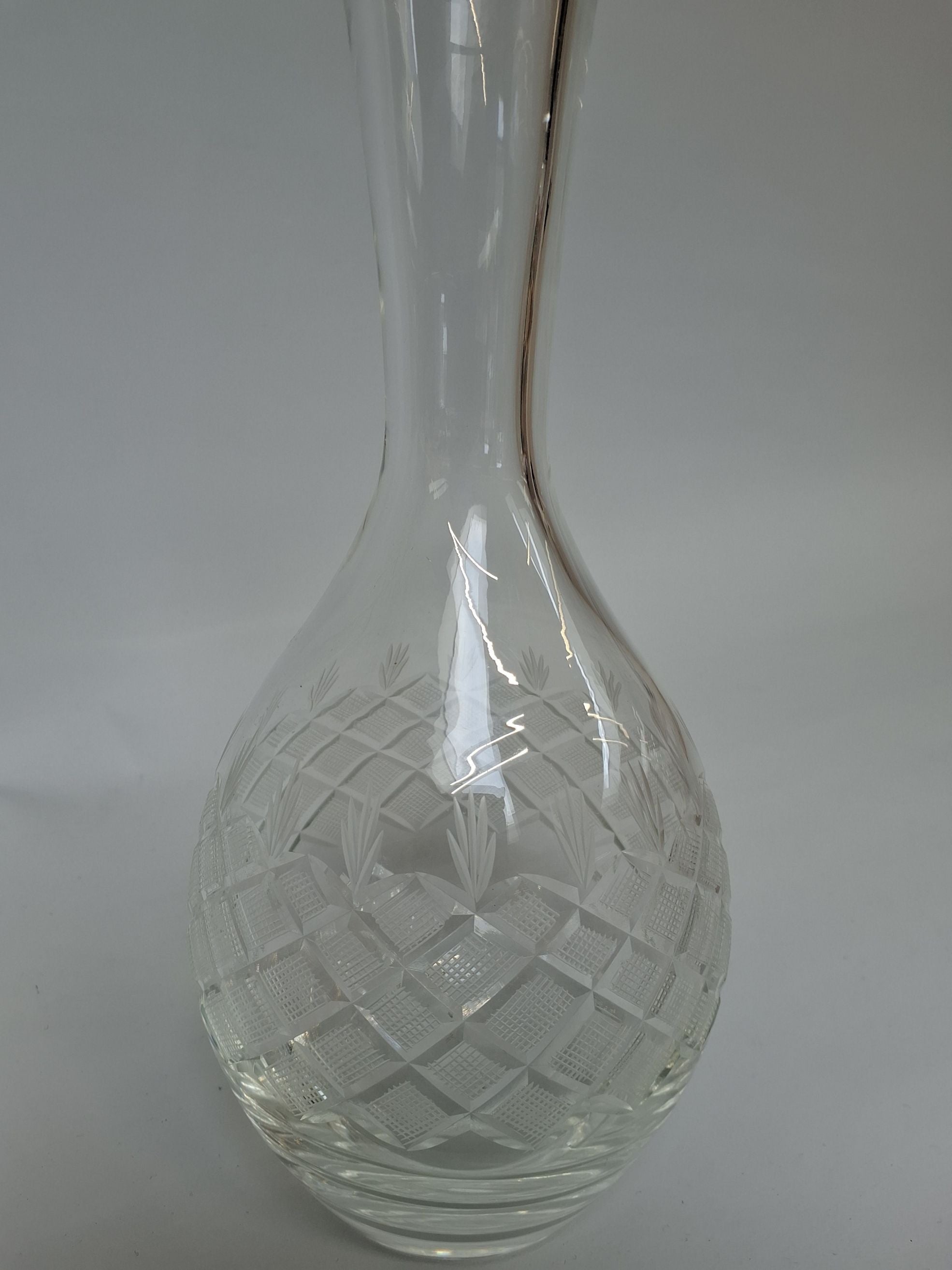 Wien Antik glas karaffel, Lyngby Glas