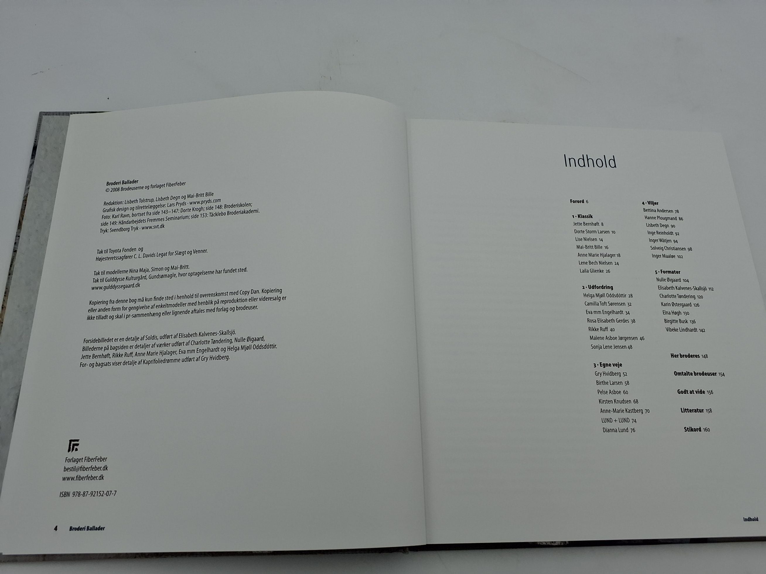 Broderi Ballader af Lisbeth Tolstrup m.fl.