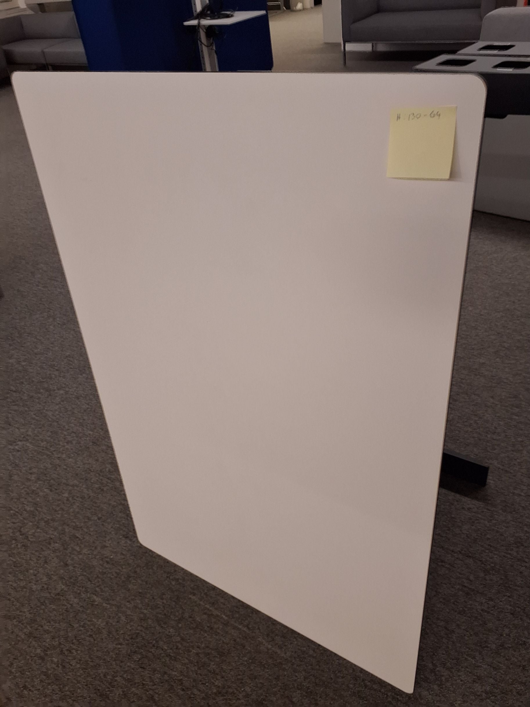 Skrivebord Hvid h. 64-130 -7135