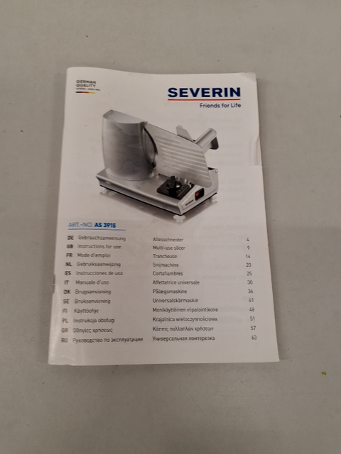 Severin AS 3915