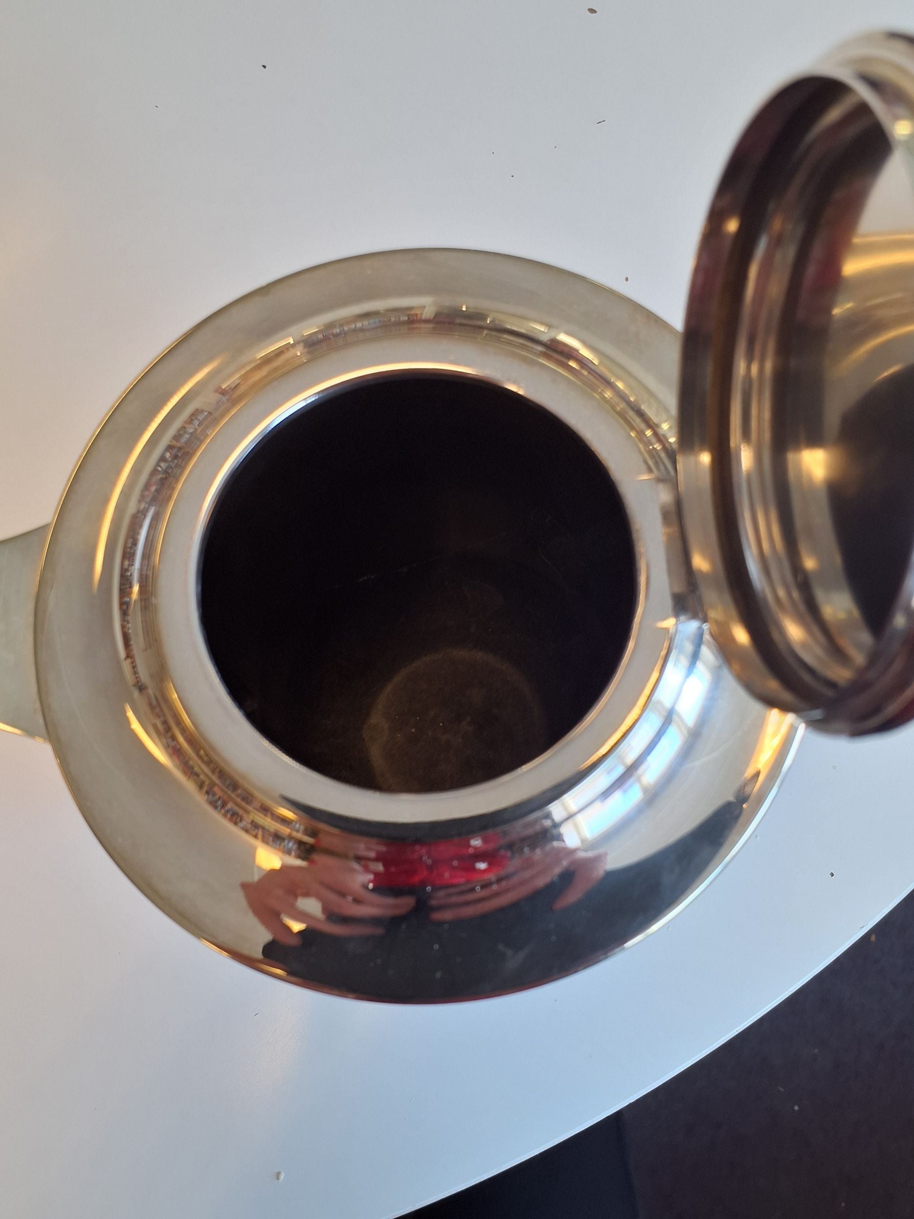 ATLA kaffekande i pletsølv