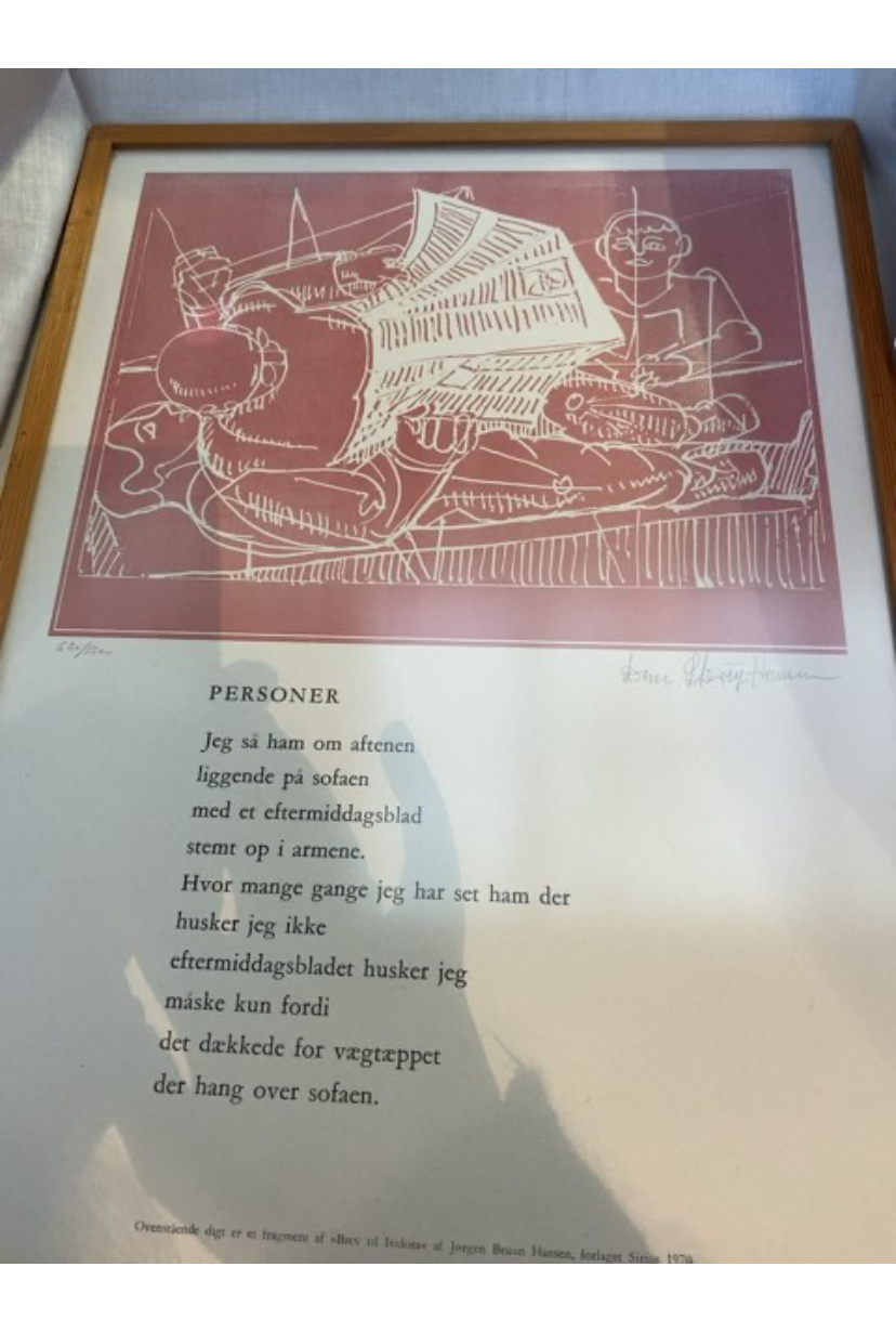 Dan sterup Hansen litografi