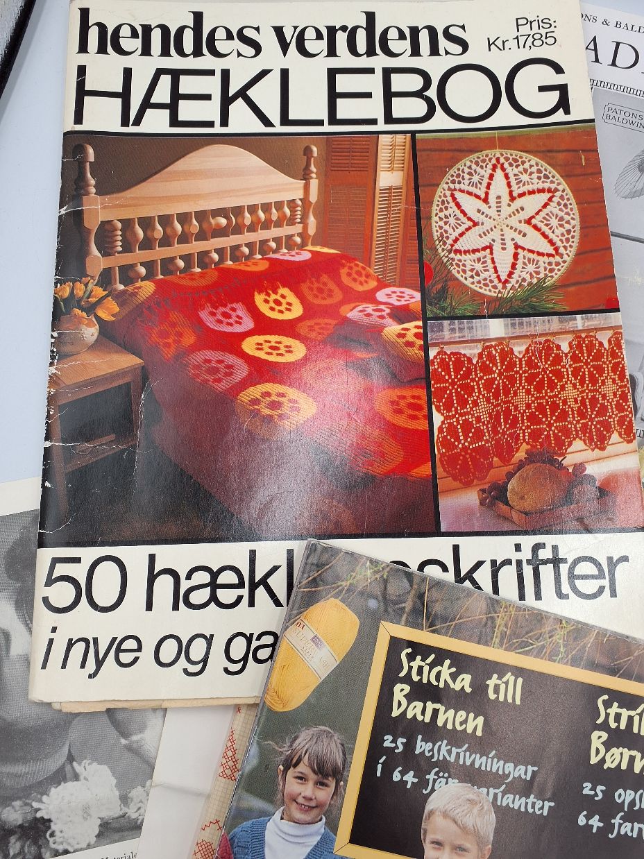 Vintage strikkeopstrifter