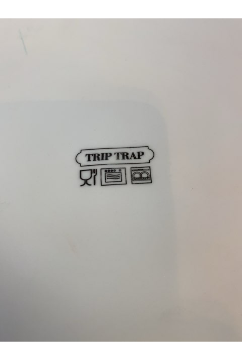 Trip trap skål / fad