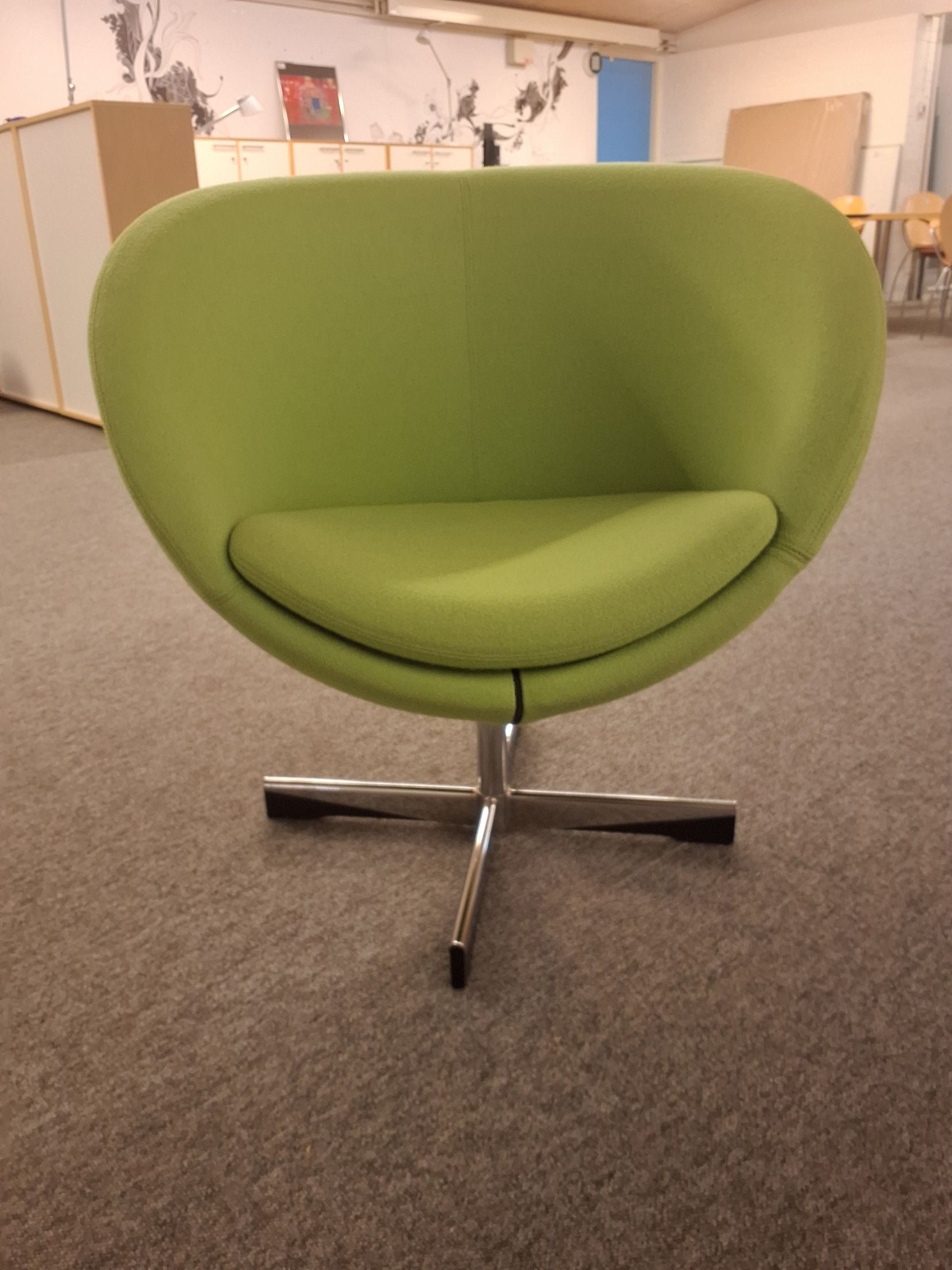 Loungestol Fora Form Planet i limegrøn - 6521