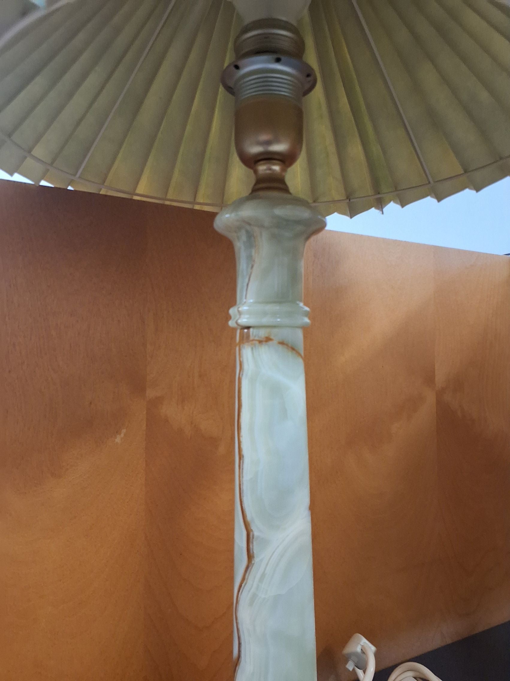 Marmor Lampe