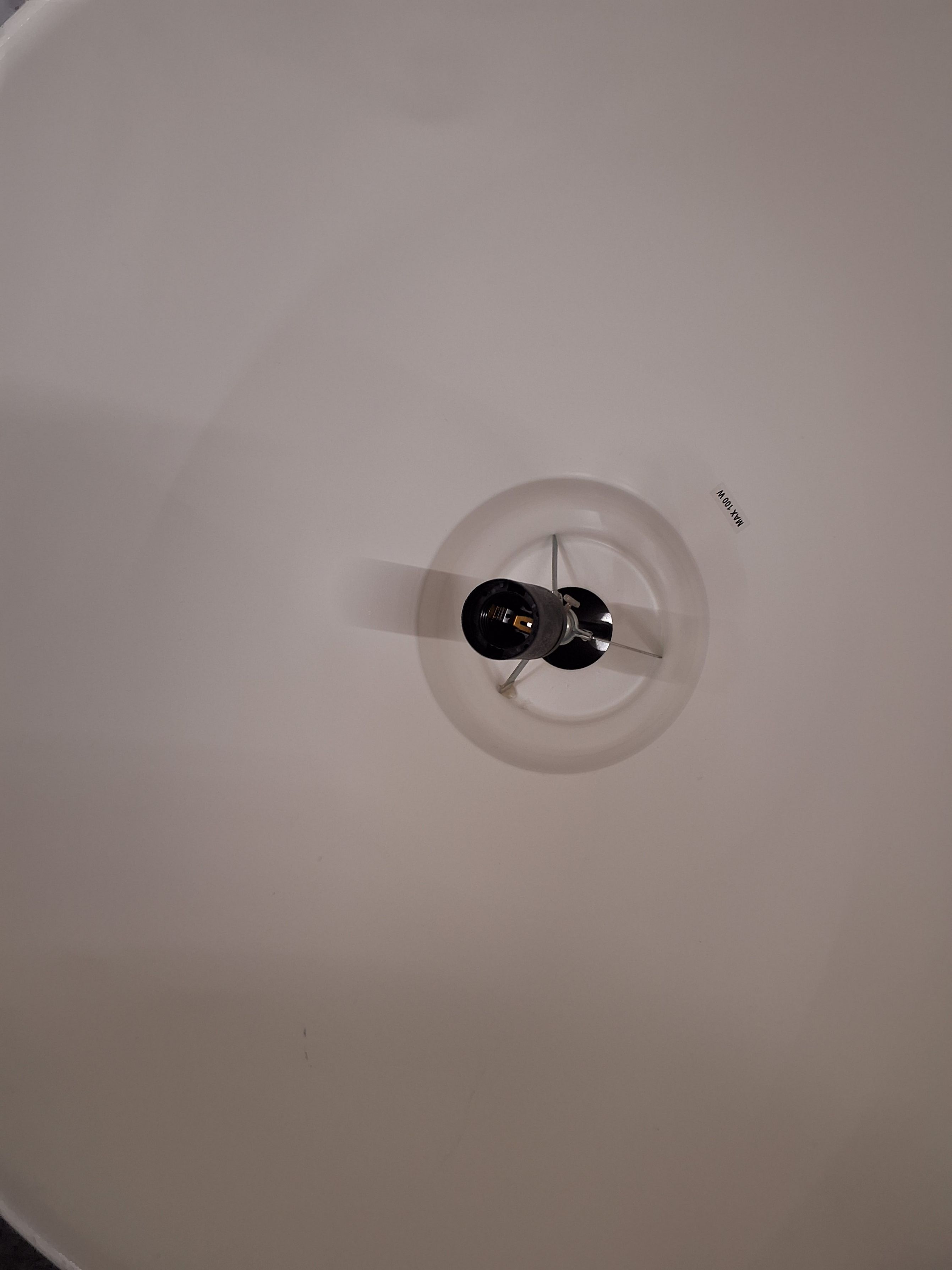 Lampe i grå