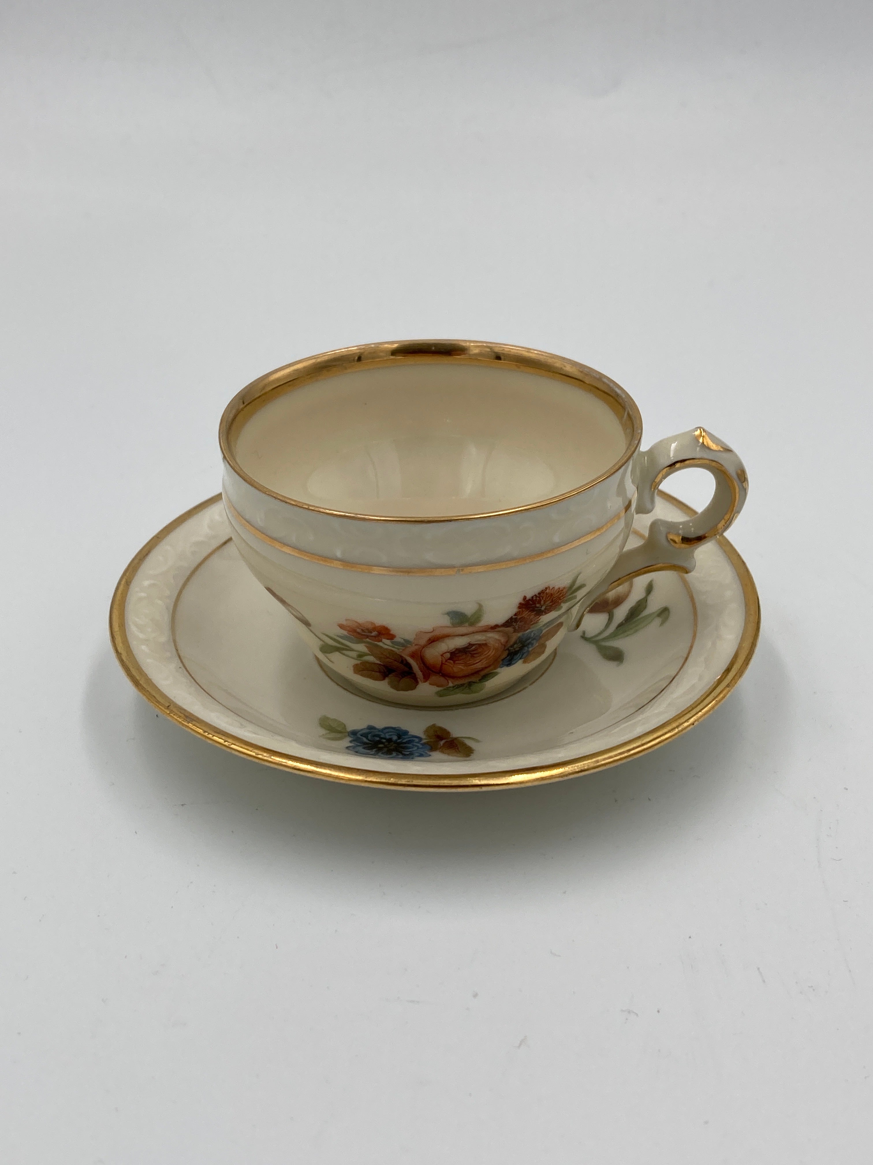 Kop og underkop sæt - Københavns Porcelains Maleri