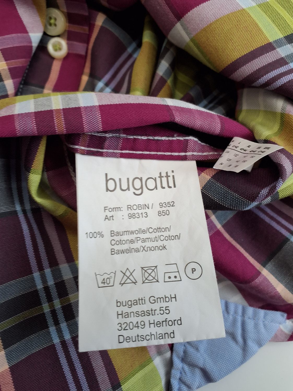 Bugatti Skjorte