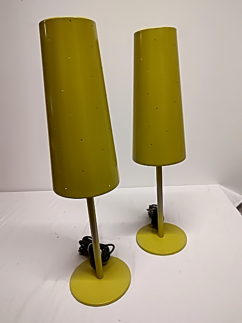 Gul bordlampe