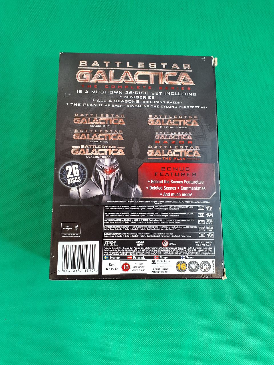 DVD. Battlestar Galactica