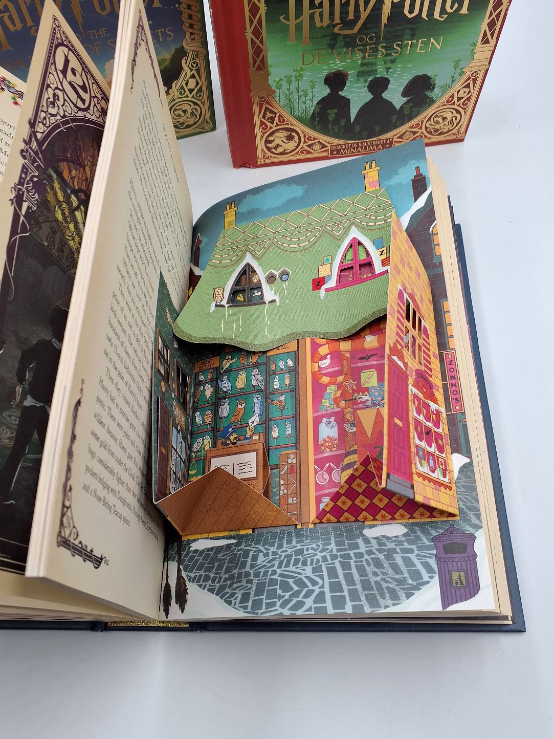 3 Harry Potter pop up bøger