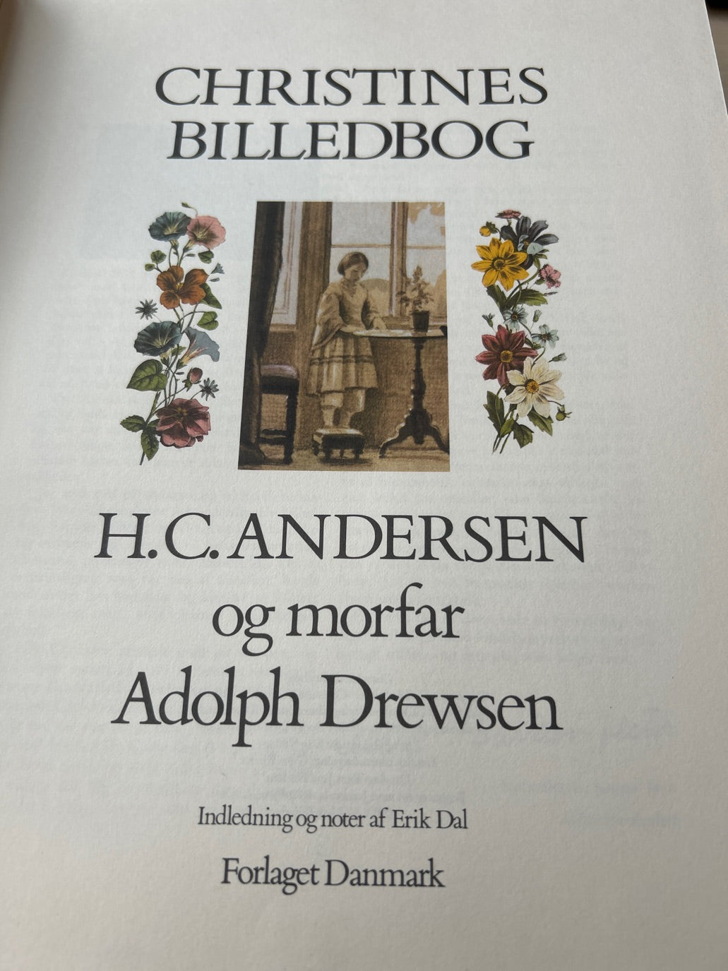 Christines billedbog H.C. Andersen og morfar Adolph Drewsen