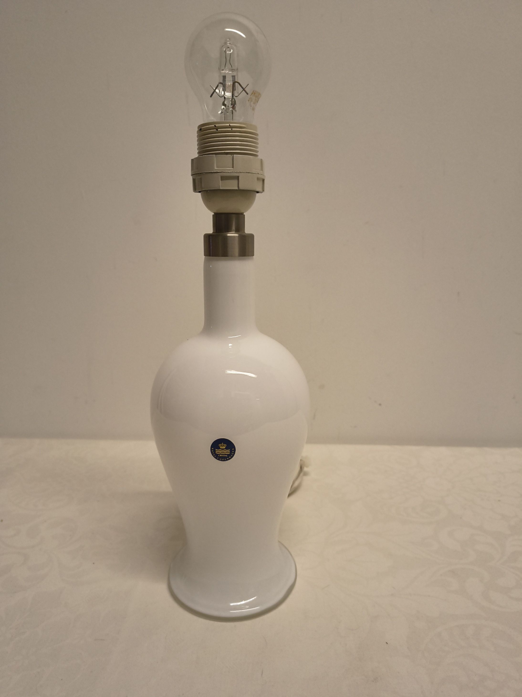 Royal Copenhagen Hvid opal glas