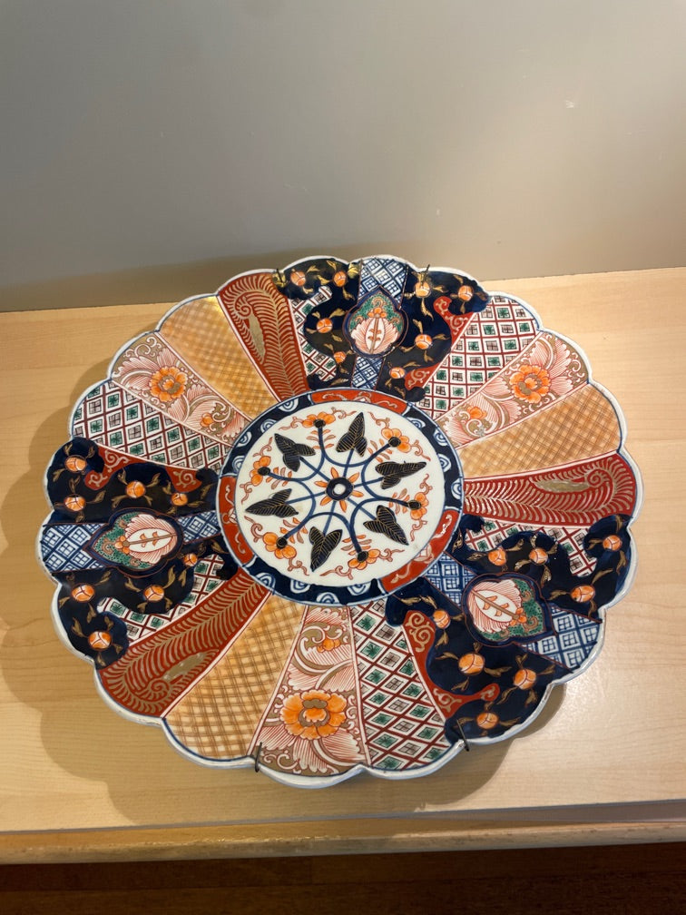 Japansk Imari Porcelænsfad
