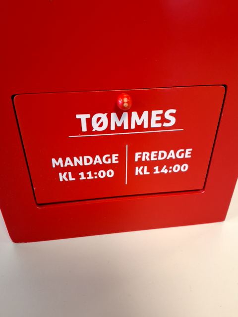 Post Danmark postkasse
