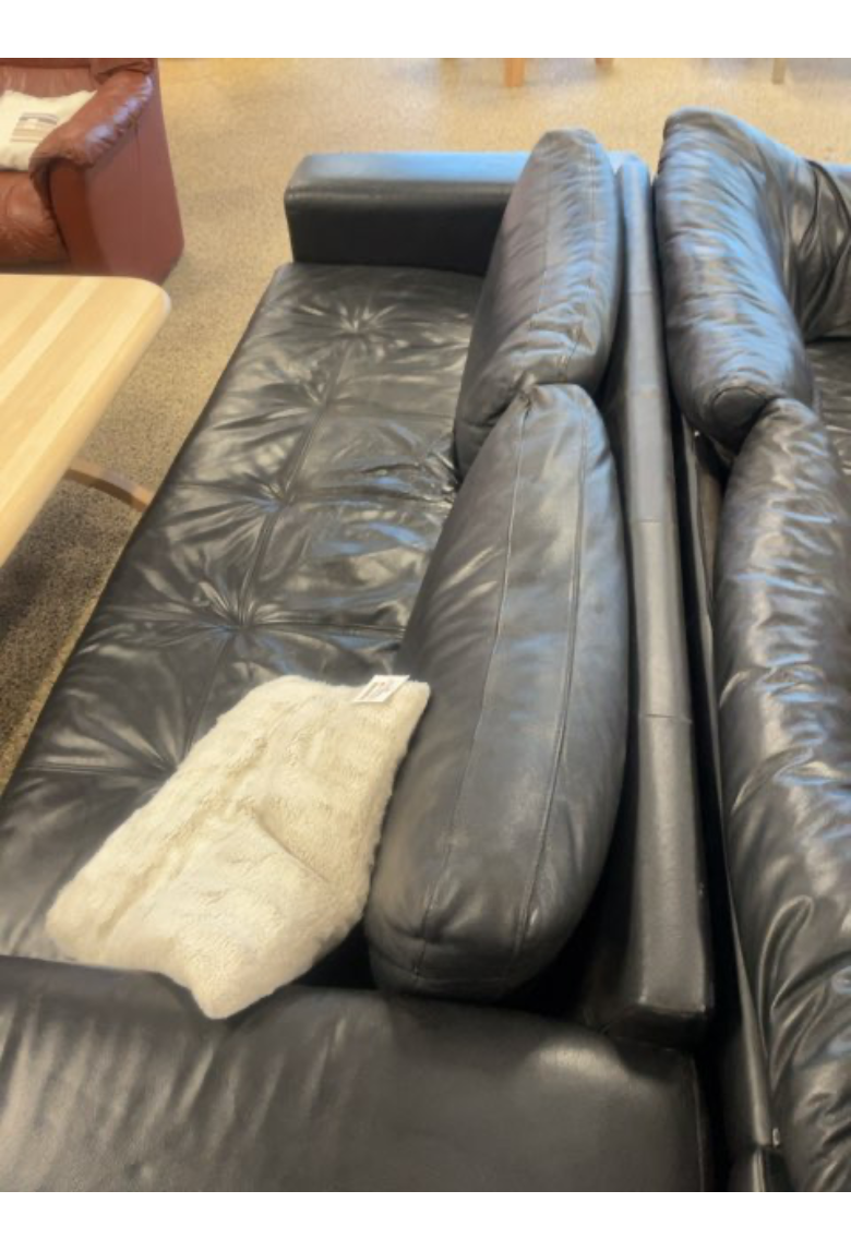Lækker læder sofa