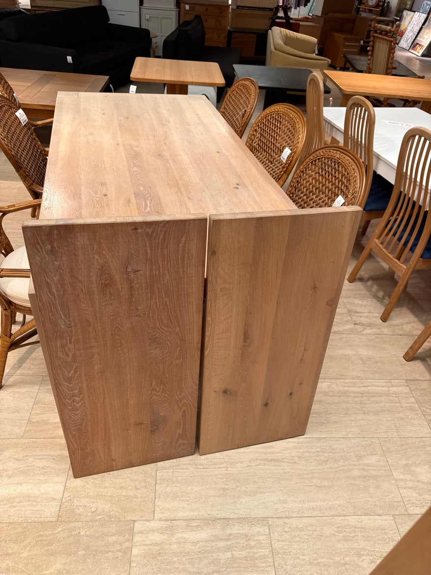 Spisebord massiv træ lyst