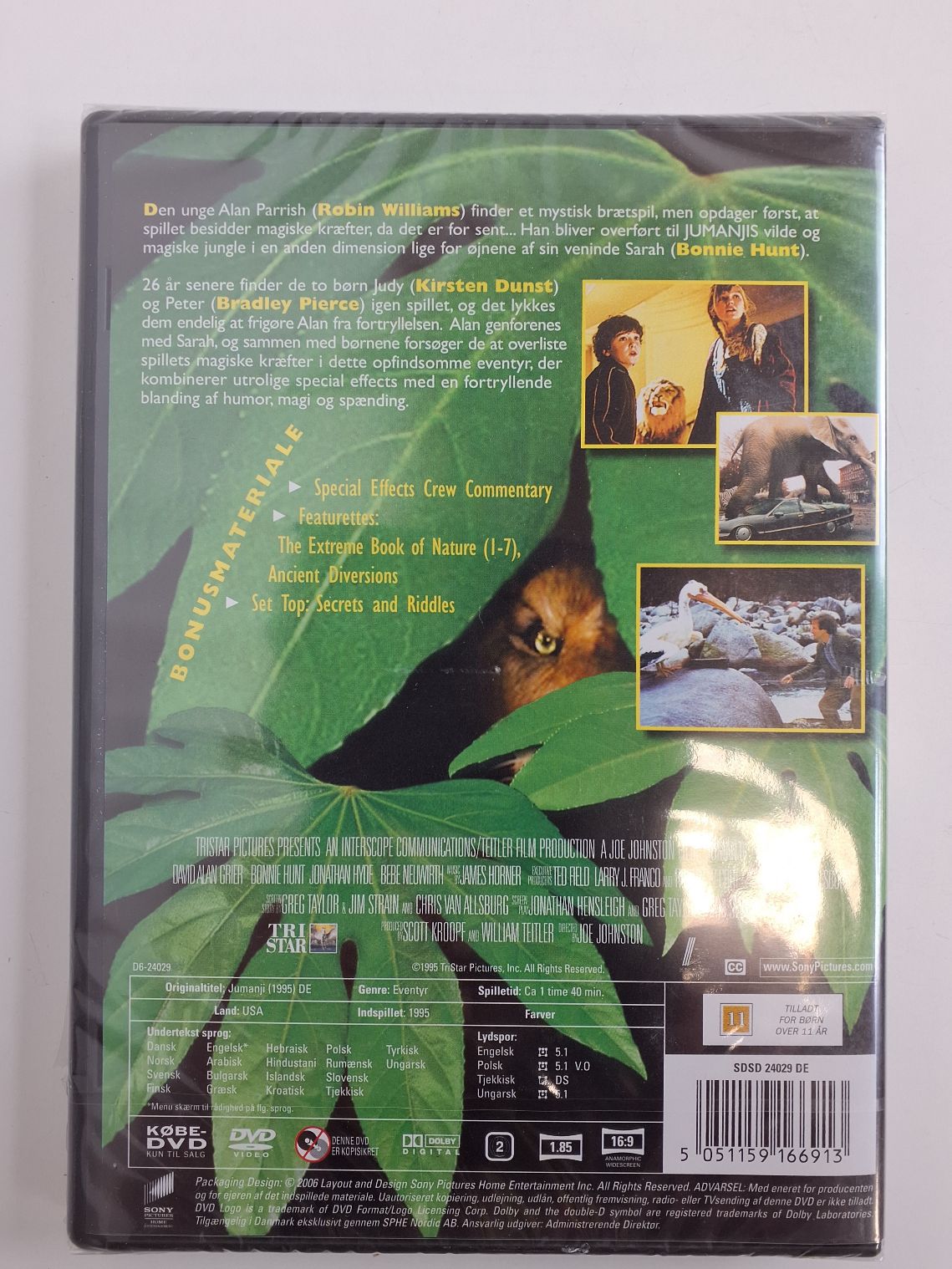 Dvd Jumanji 1995
