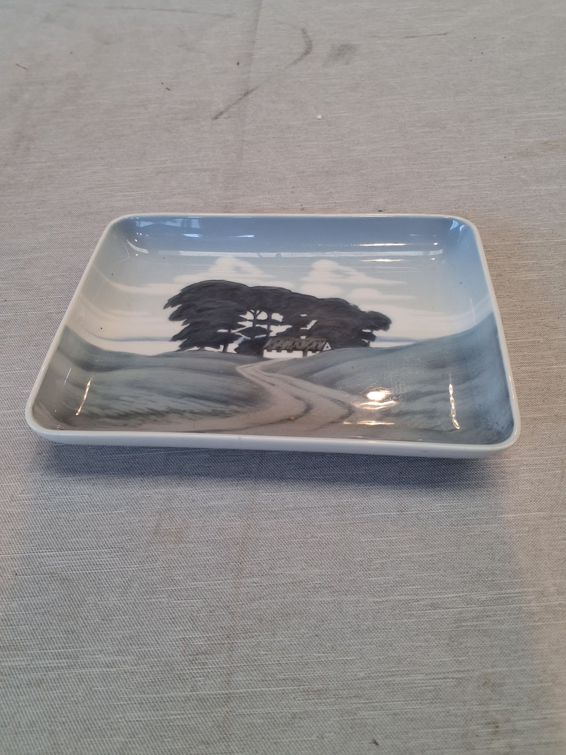 Lyngby Porcelain Landskab fad