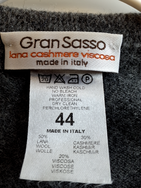 Gran Sasso Uld/Cashmere