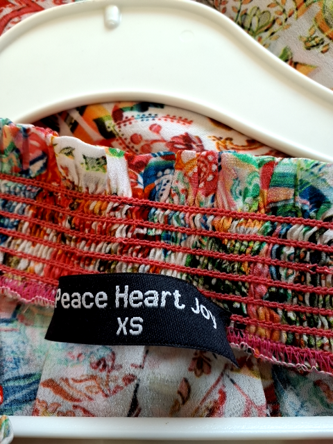 Peace Heart Joy Silke bluse