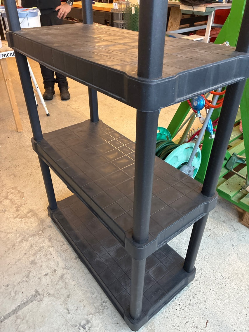 Plastik reol 5 hylder