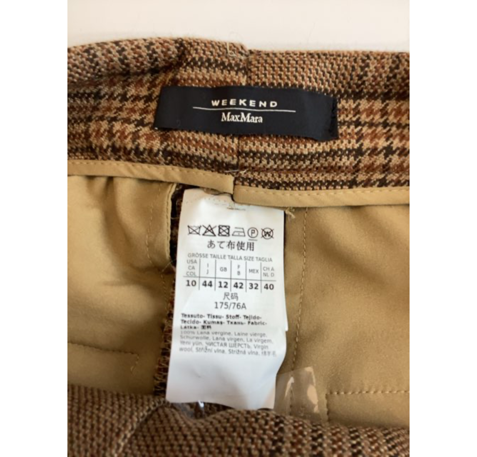 Max Mara Uld Bukser