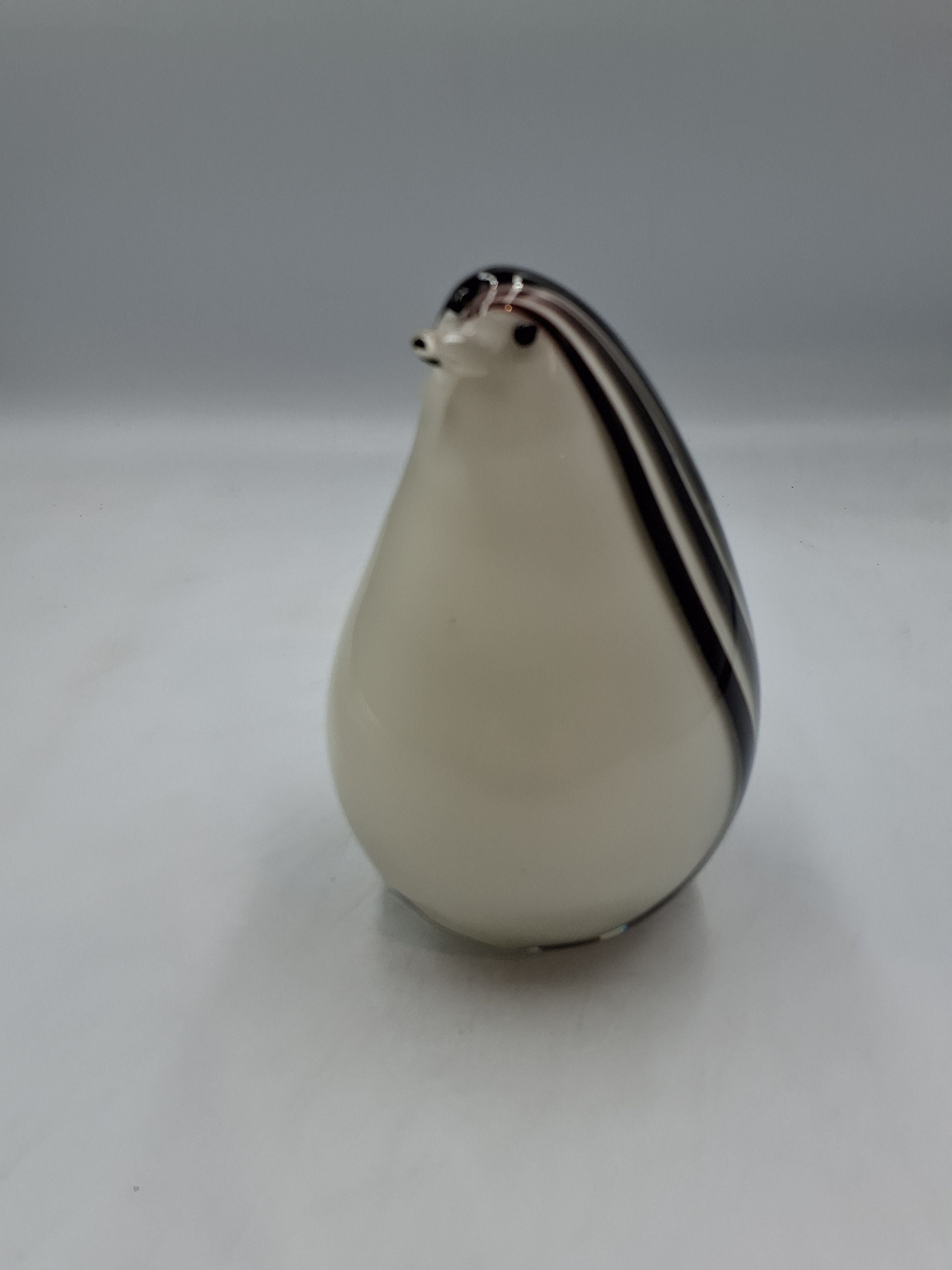 Fin hånd lavet glas pingvin